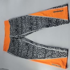 Nike Dri-fit Cheetah Print Capris Leggings